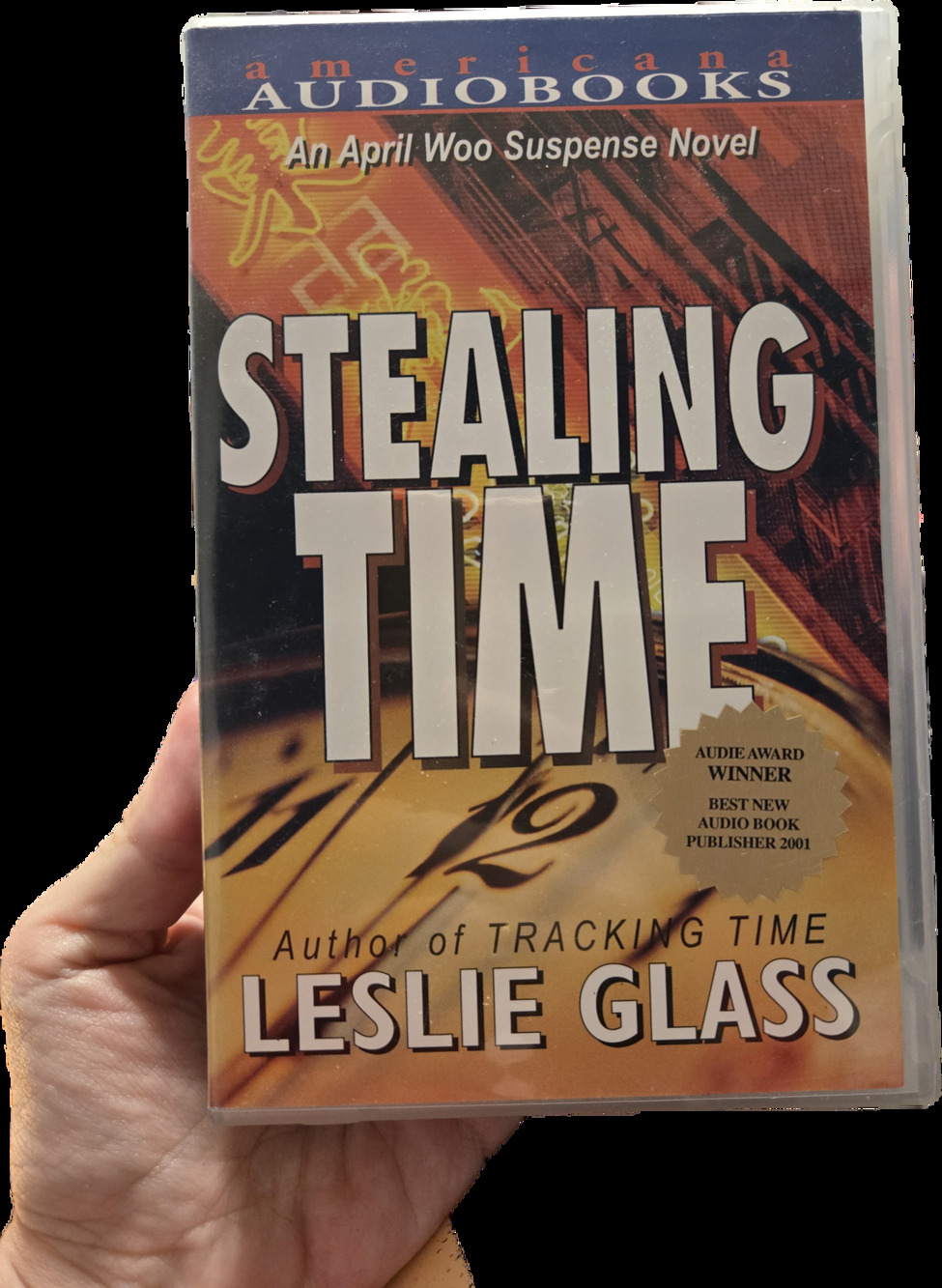Stealing Time Leslie Glass Audiobook 4 Cassette Set April Woo Mystery